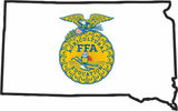 FFA State Sticker - South Dakota