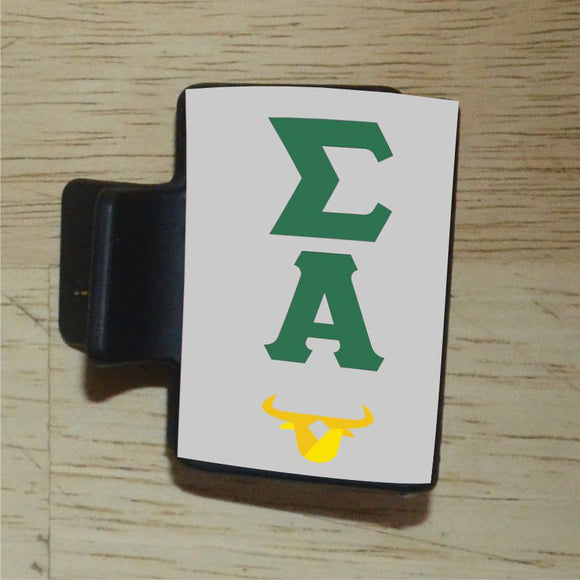 Sigma Alpha Hair Claw Clip Square