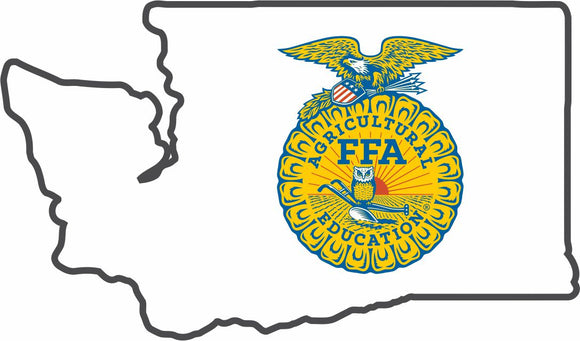 FFA State Sticker - Washington