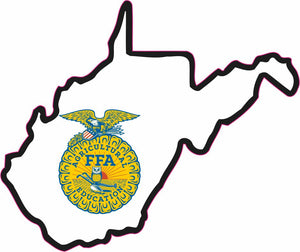 FFA State Sticker - West Virginia