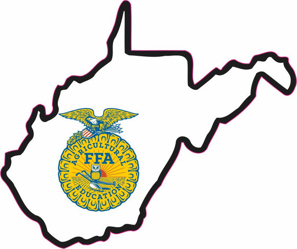 FFA State Sticker - West Virginia