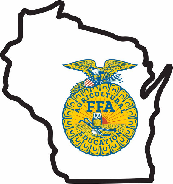 FFA State Sticker - Wisconsin