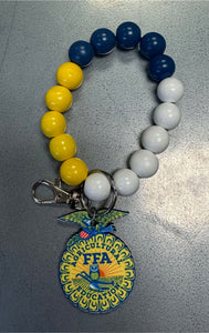 FFA Wooden Bead Wristlet