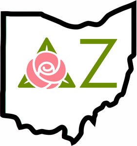 Delta Zeta State Sticker