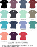 Sigma Alpha Shirt Key Chain