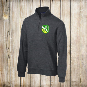 Farmhouse Embroidered Quarter Zip Pullover