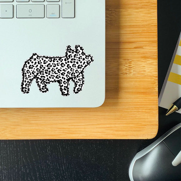 Animal print  Pig Decal