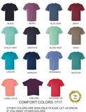Alpha Sigma Alpha Retro Shirt Comfort Colors