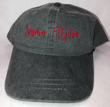 Sigma Alpha Embroidered hat