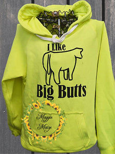 Big Butts Hooded Sweatshirt