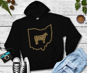 Leopard Ohio with a Heifer Hoodie