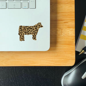 Animal print  Steer Decal