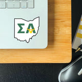 Sigma Alpha State Sticker