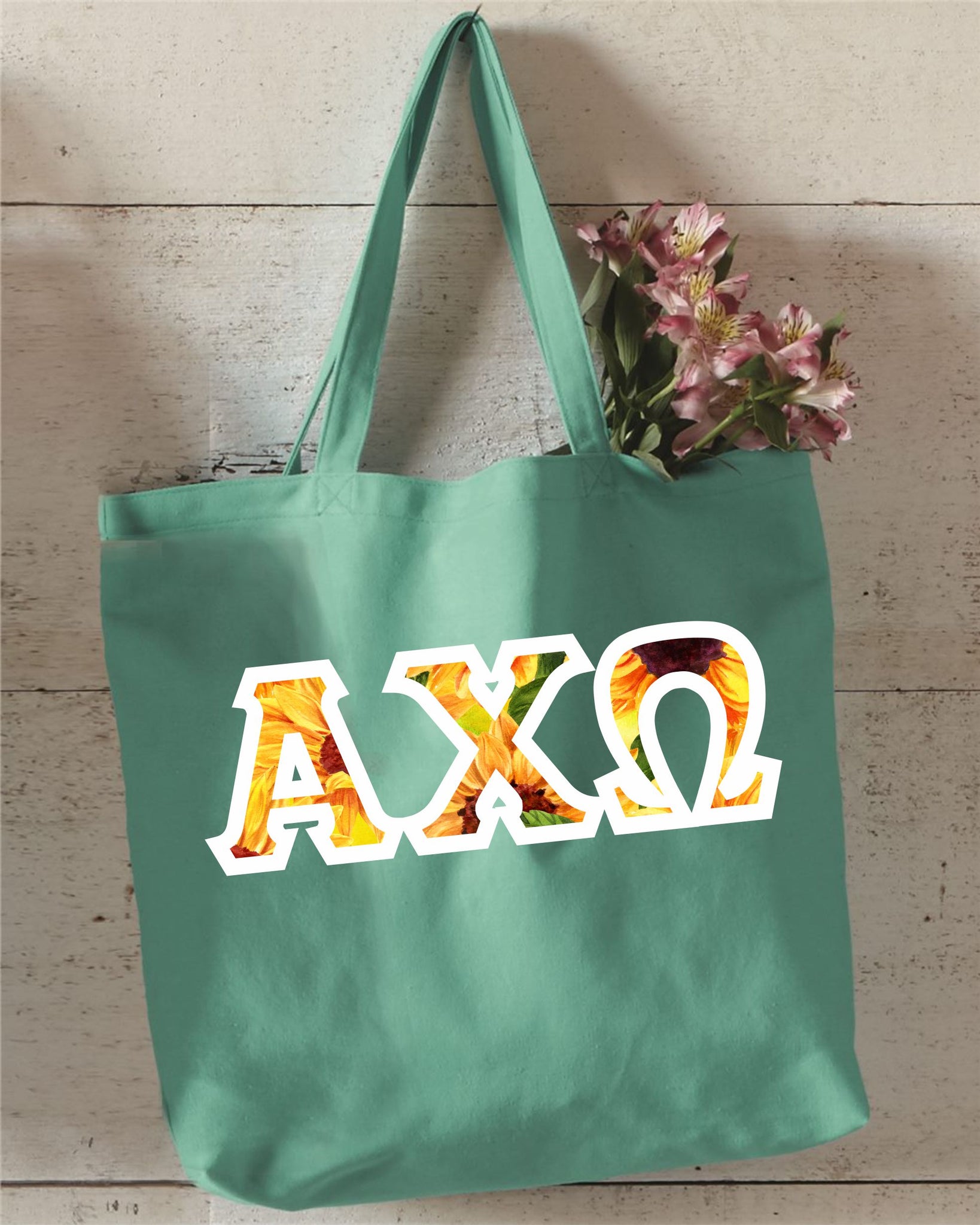 Alpha Chi Omega Tote Bag